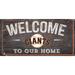 San Francisco Giants 6'' x 12'' Welcome to Our Home Sign