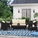 Winston Porter Amarveer 5 Piece Sofa Seating Group w/ Cushions Synthetic Wicker/All - Weather Wicker/Wicker/Rattan | Outdoor Furniture | Wayfair