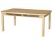 Wood Designs 36" x 60" Four Seater High Pressure Laminate Desk Wood in Brown | 19 H x 60 W x 36 D in | Wayfair HPL3660DSK18