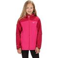 Regatta Kinder Hipoint Stretch Iv wasserdichte und atmungsaktive Mesh gefütterte Outdoorjacke mit Kapuze