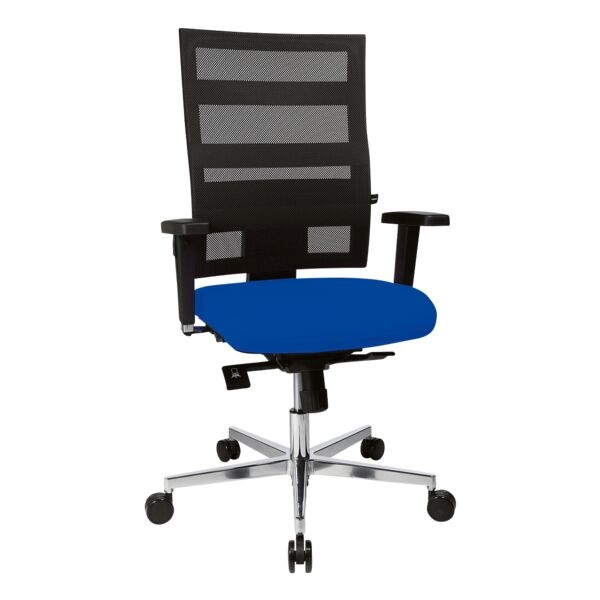 Topstar Bürostuhl »Sitness X-Pander Plus« mit Armlehnen blau Image