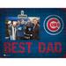 Chicago Cubs 8'' x 10.5'' Best Dad Clip Frame