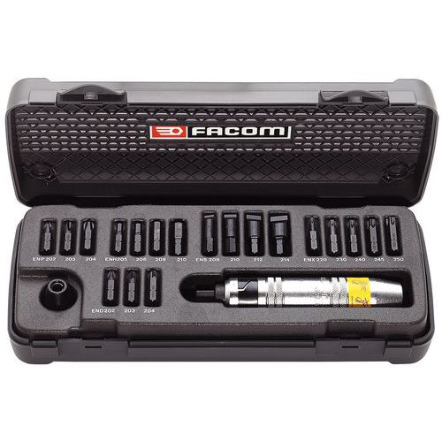 Facom 1 Coffret de tournevis à frapper et embouts Facom