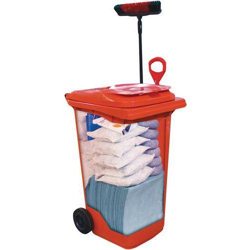Conteneur D'absorbants 260l Hydrocarbures - Ikasorb