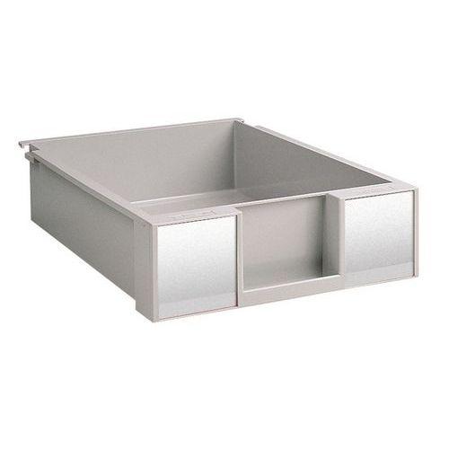Tiroir 9cm Gris Avec Etiquettes Assorties - Clen