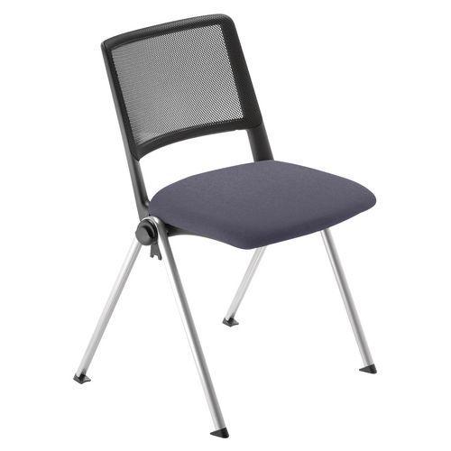 Chaise Match Résille Gris - Sokoa