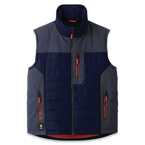 Doudoune Sans Manche De Travail Homme Ogussa L Bleu Foncé - Parade