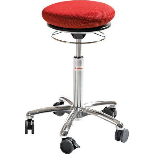 Tabouret Pilates Air Seat Vérin À Gaz-medium 3d Rouge - Global Professional Seating
