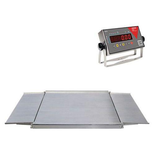 Plate-forme De Pesage Inox 1250x1250mm 1500kg/500g - B3C