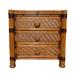 Bayou Breeze Popel 3 Drawers Nightstand Wood in Brown | 27 H x 24 W x 18 D in | Wayfair 4C98530626AD4D90B4C5AC2C635C7500