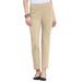 Appleseeds Women's SlimSation® Ankle Pants - Tan - 6P - Petite