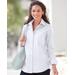 Appleseeds Women's Foxcroft® Non-iron Classic Fit Solid Shirt - White - 18 - Womens