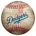 Los Angeles Dodgers 12'' x Baseball Sign