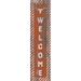 Texas Longhorns 12'' x 48'' Door Leaner Welcome Sign