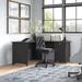 Huckins L-Shape Executive Desk Wood in Black Laurel Foundry Modern Farmhouse® | 29.96 H x 60 W x 60 D in | Wayfair E6C7D64938B84165B5A08D045F82DB7C