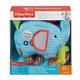 Fisher-Price FDC58 - Kleiner Spiel Elefant Babyspielzeug Plüsch Greifling, für Babys mit geschlossener Verpackung, ab der Geburt Multicolour