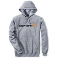 Carhartt Signature Logo Midweight Felpa, grigio, dimensione XS