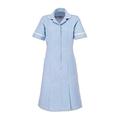 Alexandra Workwear Womens Stripe Healthcare Dress, Blue, 12 Regular