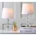 Erin 16-Inch H Crystal Cube Lamp (Set of 2) - Safavieh LIT4126C-SET2