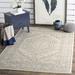 "Adirondack Collection 2'-6"" X 6' Rug in Ivory And Slate - Safavieh ADR107S-26"