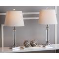 Zara 24-Inch H Crystal Table Lamp (Set of 2) - Safavieh LIT4098A-SET2