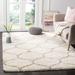 Hudson Shag Collection 6' X 9' Rug in Ivory And Beige - Safavieh SGH280D-6