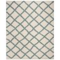 Dallas Shag Collection 8' X 10' Rug in Ivory And Seafoam - Safavieh SGD258J-8