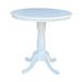 Alcott Hill® Clique Counter Height Solid Wood Dining Table Wood in White | 35.3 H in | Wayfair EDDCBAC4264E497D87E12CF1922668D5