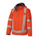 BP 2030-880-85-L Wetterschutzweste, Stehkragen und abnehmbare Kapuze, 205,00 g/m² 100% Polyester, Warnorange, L