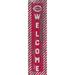 Cincinnati Reds 12'' x 48'' Door Leaner Welcome Sign