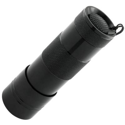 Sunlite 51009 - Black UV Blacklight LED Flashlight (Batteries Not Included) (ELE/FL/BLB/CD)
