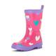 Hatley Jungen Mädchen Printed Wellington Rain Boots Gummistiefel, Pink (Sweethearts 650), 30.5 EU