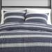 Nautica Craver 180 TC Reversible Comforter Set Polyester/Polyfill/Cotton in Blue/Navy | Twin/Twin XL Comforter + 1 Standard Sham | Wayfair