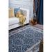 Blue 60 x 0.35 in Area Rug - Charlton Home® Wealden Oriental Navy Area Rug, Polypropylene | 60 W x 0.35 D in | Wayfair