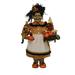 Karen Didion Originals Lighted Fall Harvest Witch Figurine Resin | 21 H x 12 W x 7 D in | Wayfair HA18-07