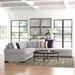 Gray Sectional - Three Posts™ Willia 121" Wide Revolution Performance s® Corner Sectional Revolution Performance s®/Other Performance s | Wayfair