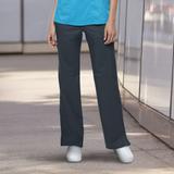 Cherokee Women's Mid-Rise Cargo Scrub Pants (Size 4X) Pewter, Polyester,Rayon,Spandex