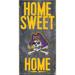 ECU Pirates 6'' x 12'' Home Sweet Sign