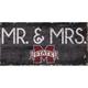 Mississippi State Bulldogs 6'' x 12'' Mr. & Mrs. Sign
