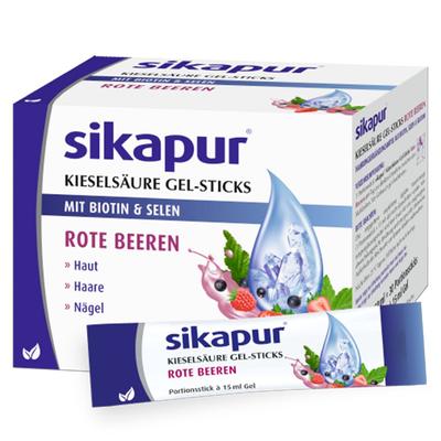 Sikapur Kieselsäure Gel-Sticks rote Beeren 30 St Beutel Image