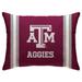Texas A&M Aggies 20'' x 26'' Plush Bed Pillow
