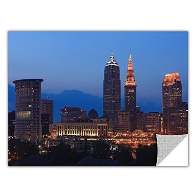 ArtWall ArtApeelz Cody York 'Cleveland 17' Removable Graphic Wall Art, 32 by 48-Inch