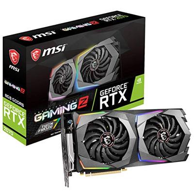 MSI Gaming GeForce RTX 2070 8GB GDRR6 256-bit HDMI/DP/USB Ray Tracing Turing Architecture HDCP Graph