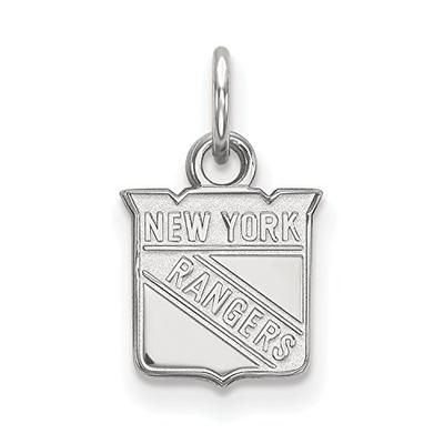 Sterling Silver NHL LogoArt New York Rangers XS Pendant