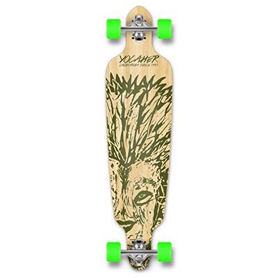 Yocaher Spirit Lion Longboard Complete Skateboard Cruiser - Available in All Shapes (Drop Through)