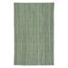 White 24 x 0.5 in Area Rug - Bungalow Rose Mosquera Vertical Stripe Hand-Tufted Wool Green Area Rug Polyester/Nylon/Wool | 24 W x 0.5 D in | Wayfair