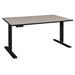 Symple Stuff Esteem Office Standing Adjustable Height Desk Metal in Black | 48 W x 24 D in | Wayfair D86115C40F304680BED28C681E7BB40D
