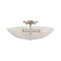 Livex Lighting Cassandra 3 Light Outdoor Flush Mount - 40446-91