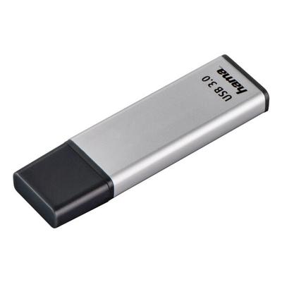 USB-Stick »Flash Pen Classic« 64 GB silber, Hama, 1.7x6x0.7 cm
