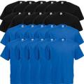 Fruit of the Loom Original Valueweight T round neck t-Shirt F140 5 10er 15 20s Pack - Men, 10 black 10x royal blue, S - 20x Pack